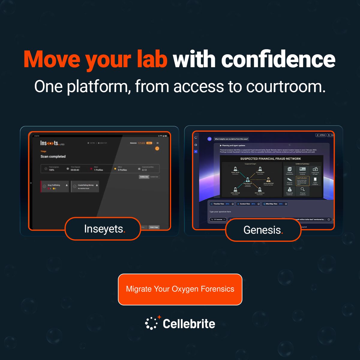 Cellebrite ad
