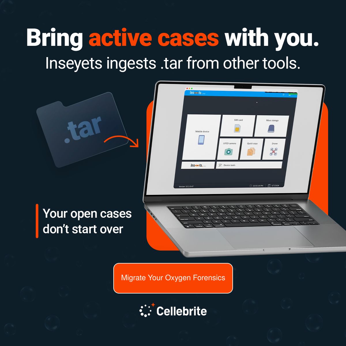 Cellebrite ad