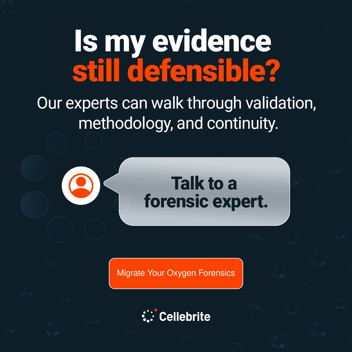 Cellebrite ad