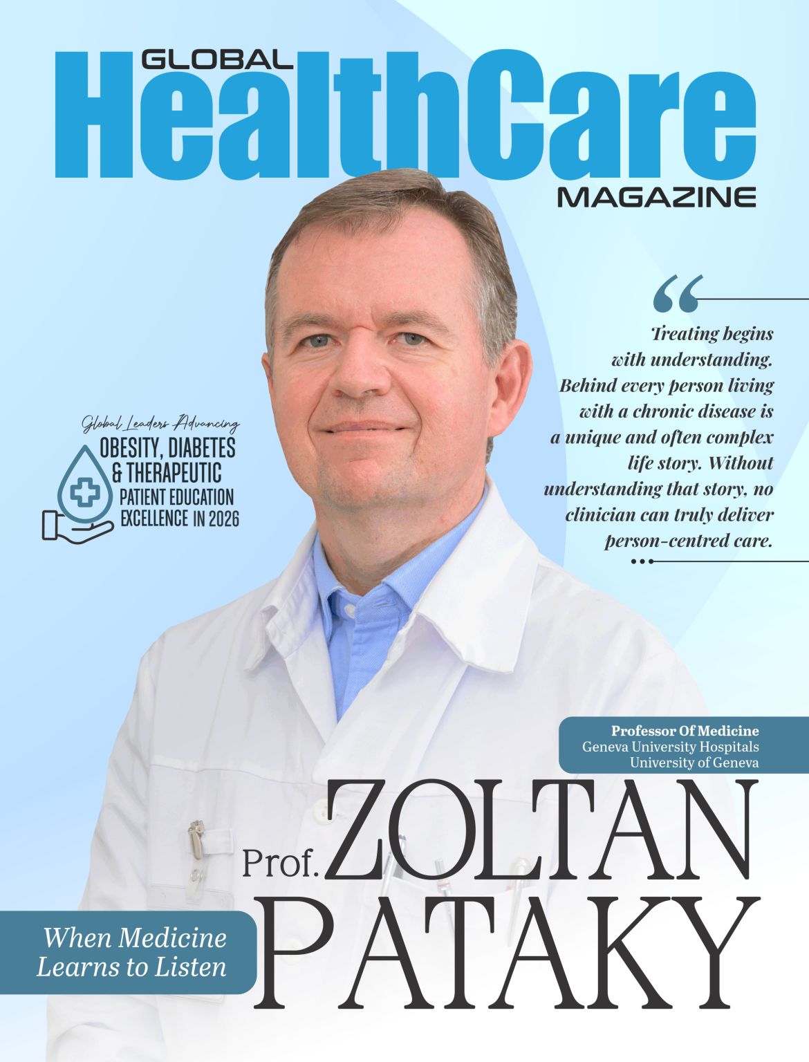 Global Healthcare Magazine ad
