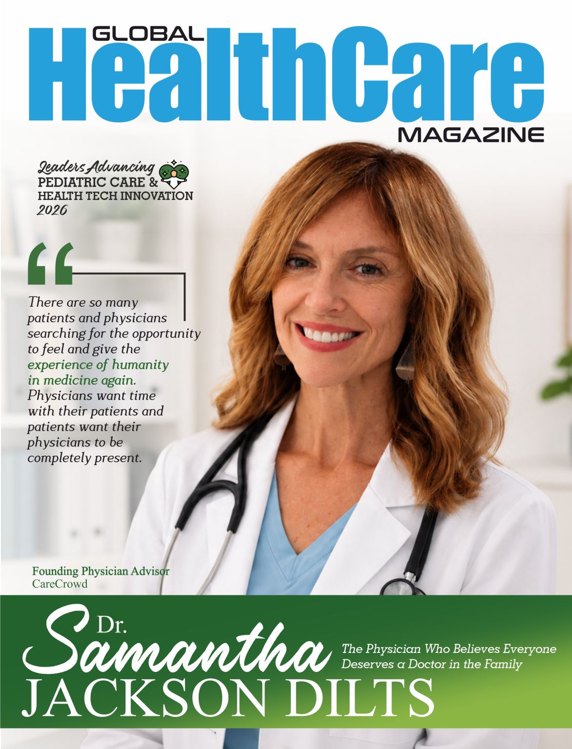Global Healthcare Magazine ad