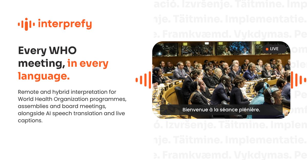 Interprefy ad