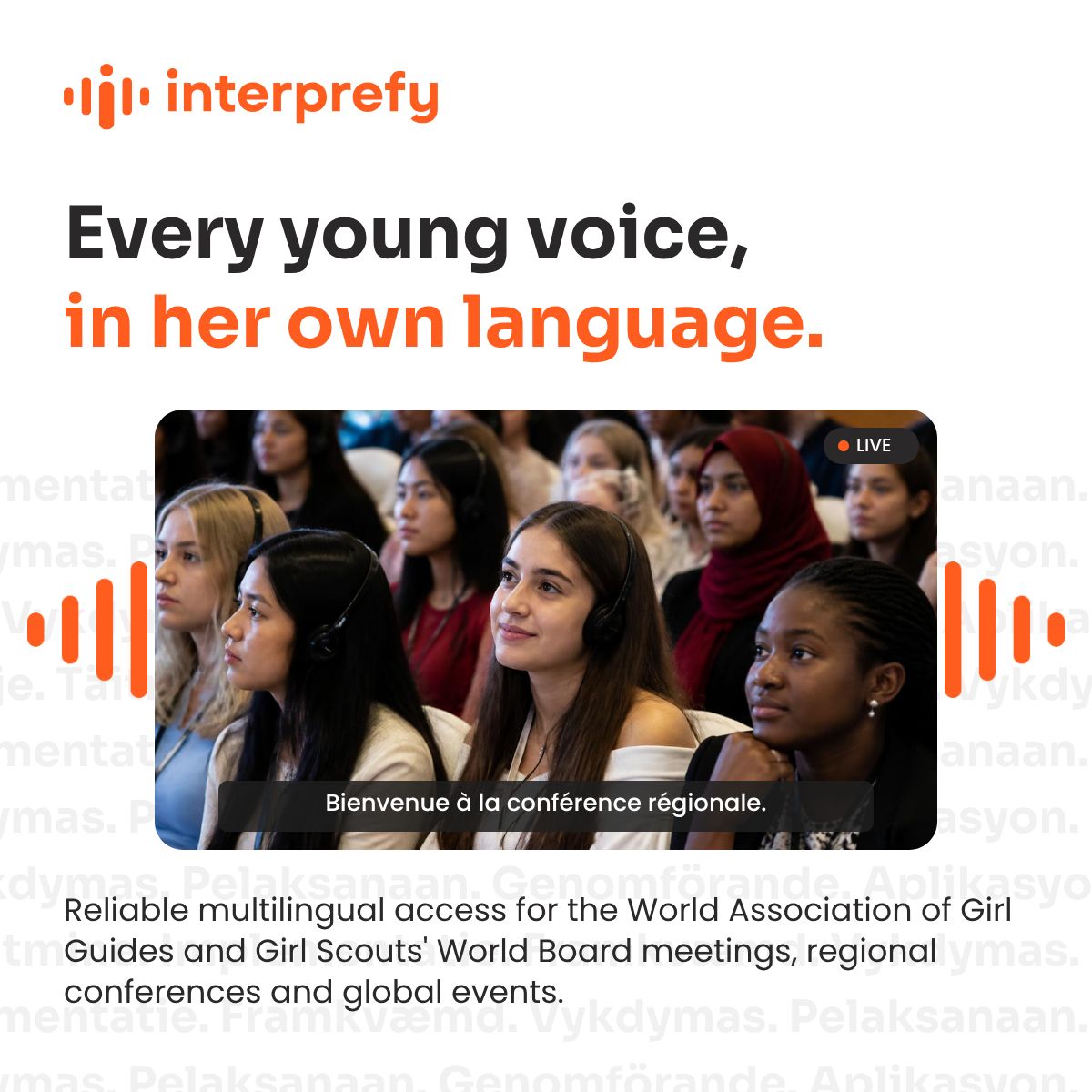 Interprefy ad