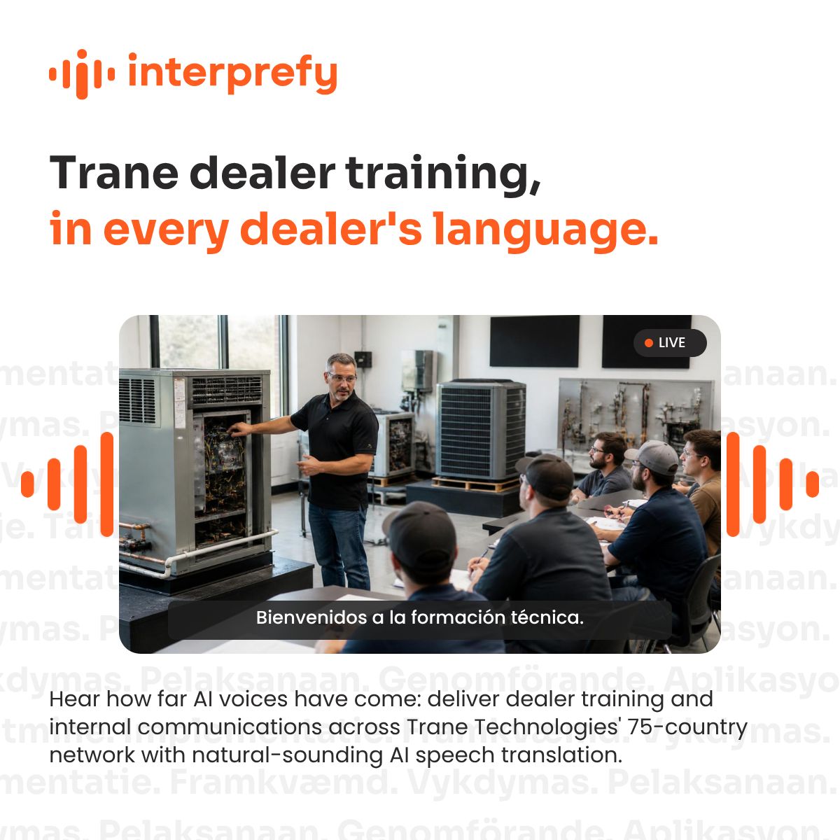 Interprefy ad