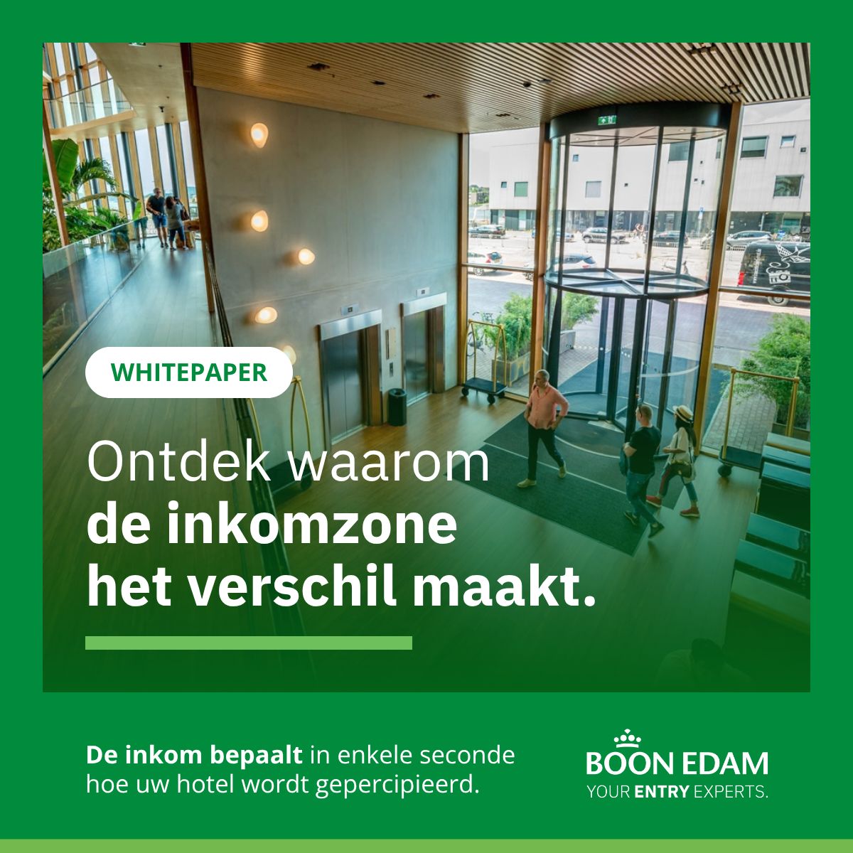 Boon Edam Belux ad