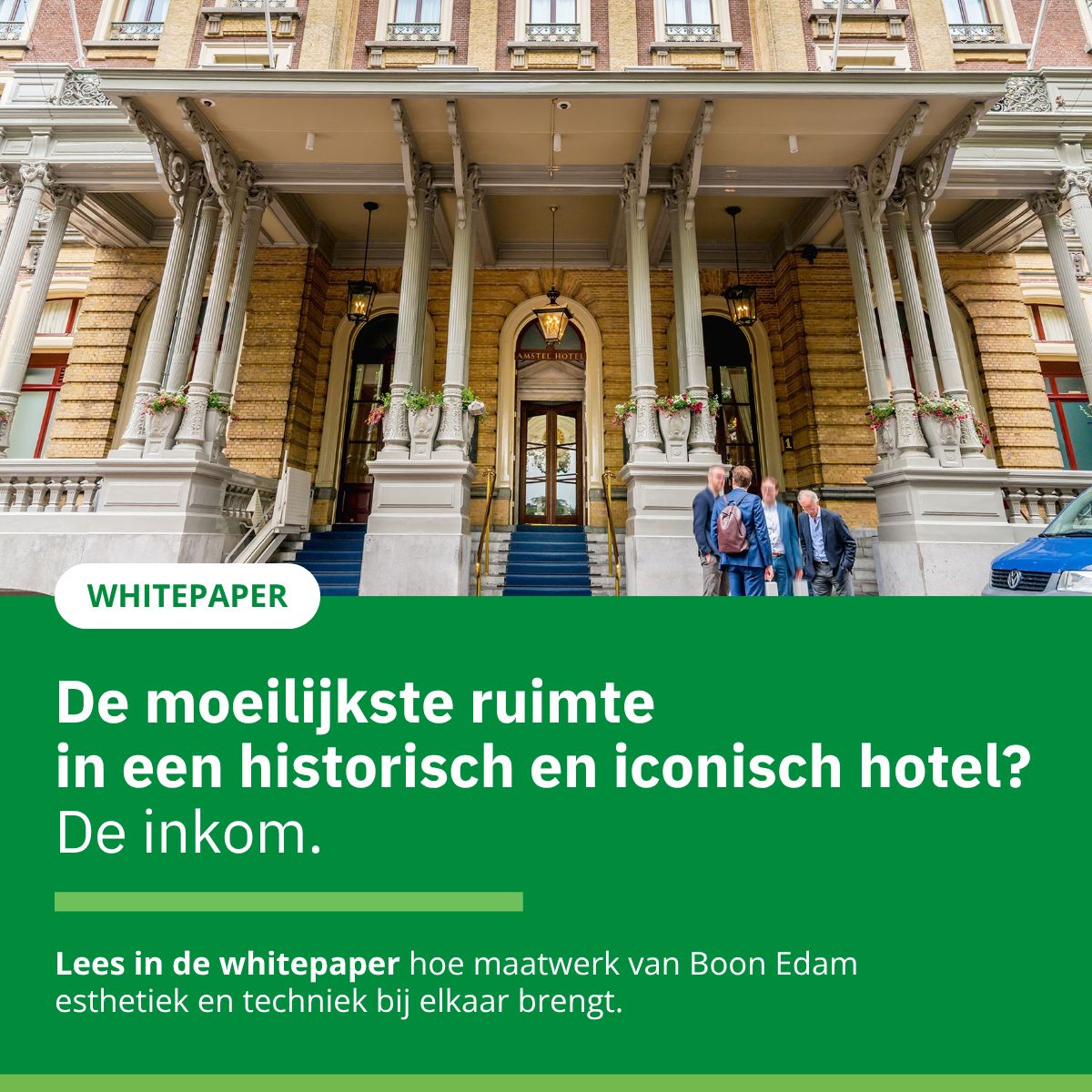 Boon Edam Belux ad
