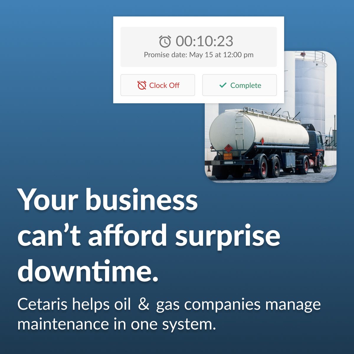 Cetaris - Fleet Maintenance Software ad