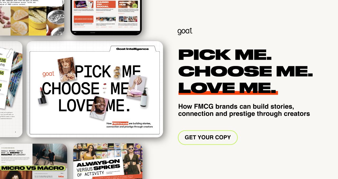 The Goat Agency ad