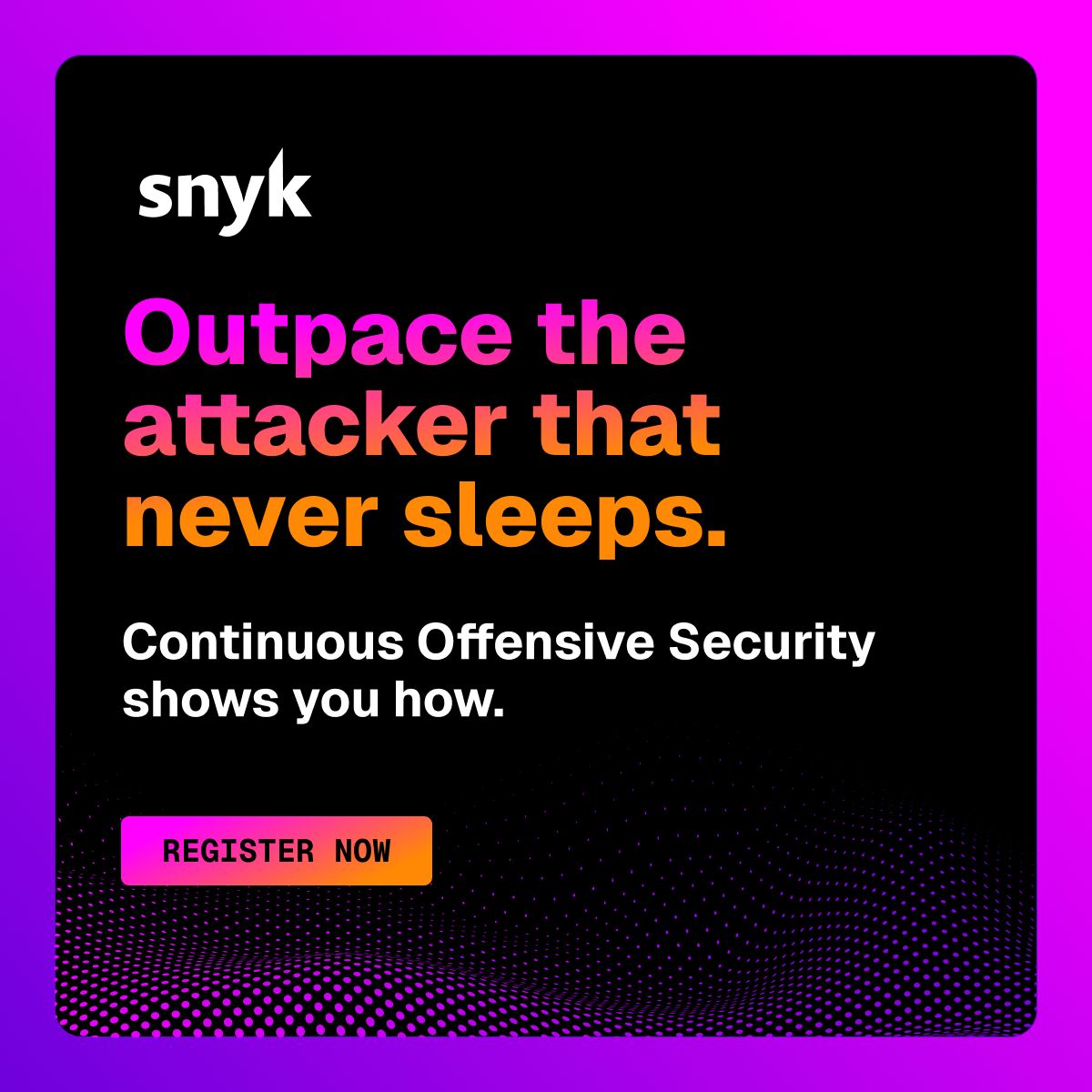 Snyk ad