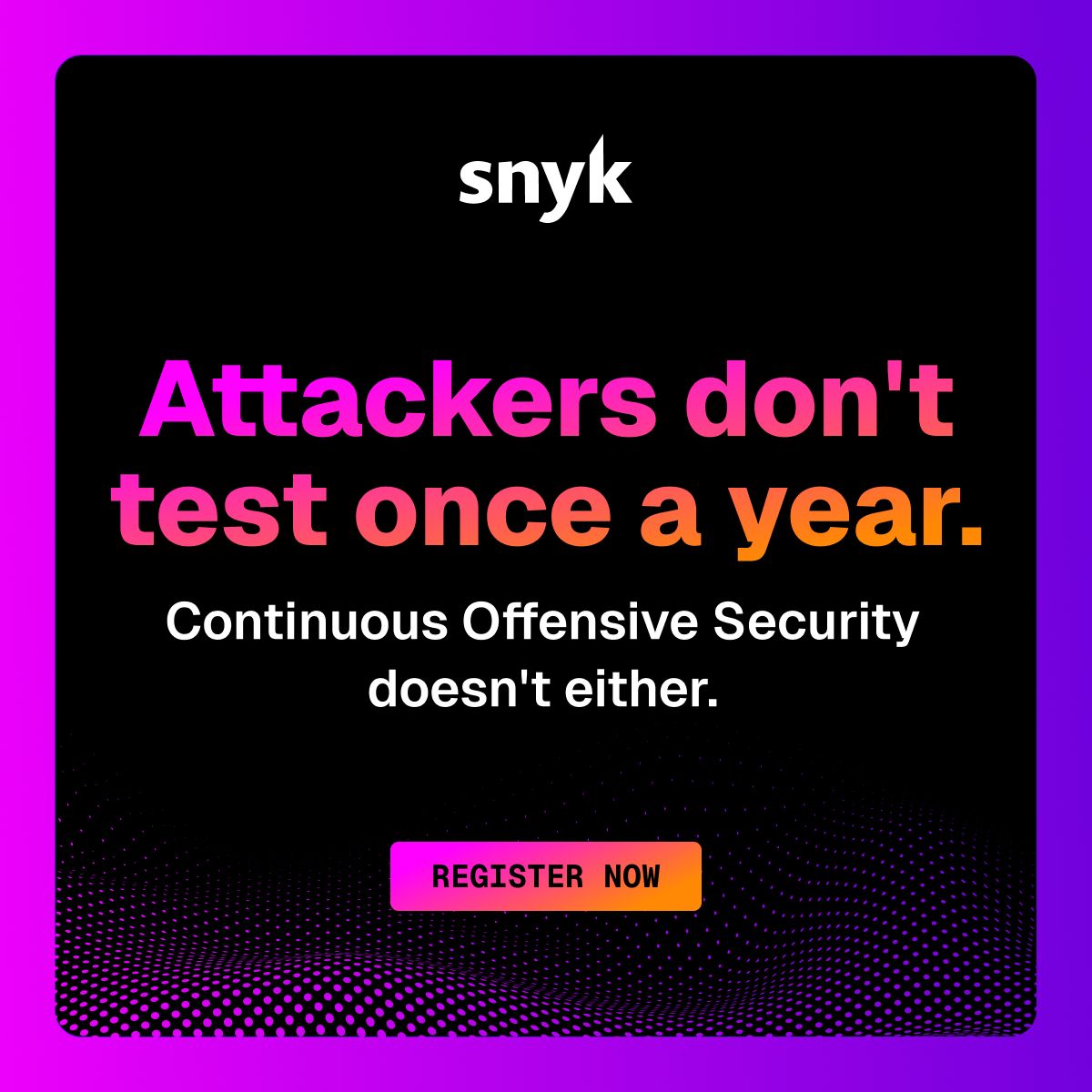 Snyk ad