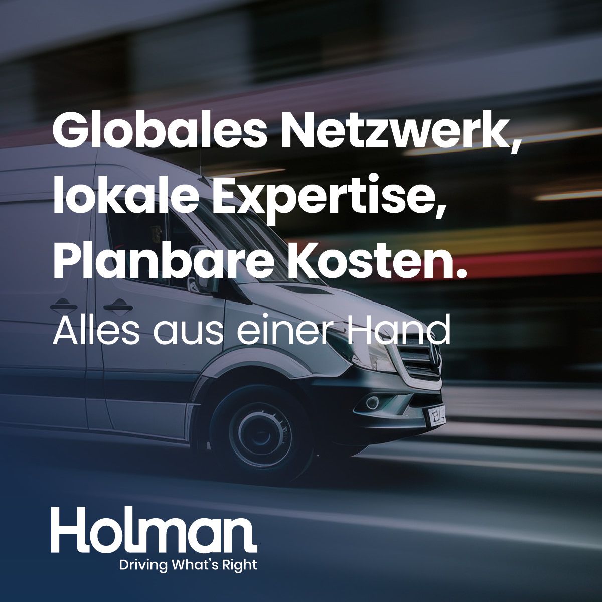 Holman Deutschland ad