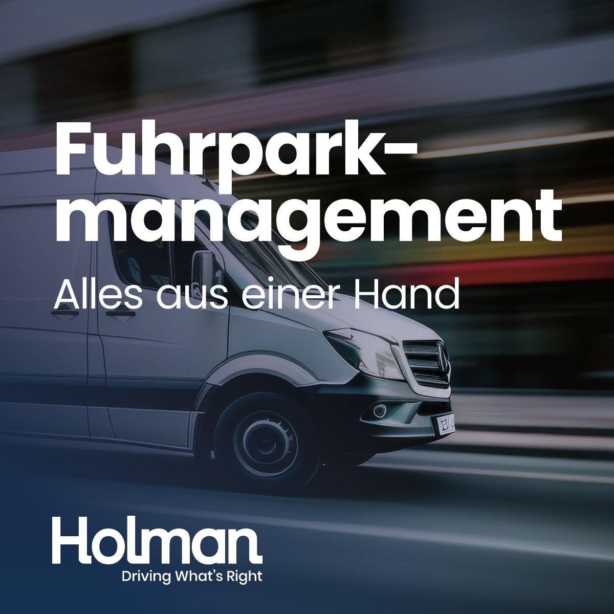 Holman Deutschland ad