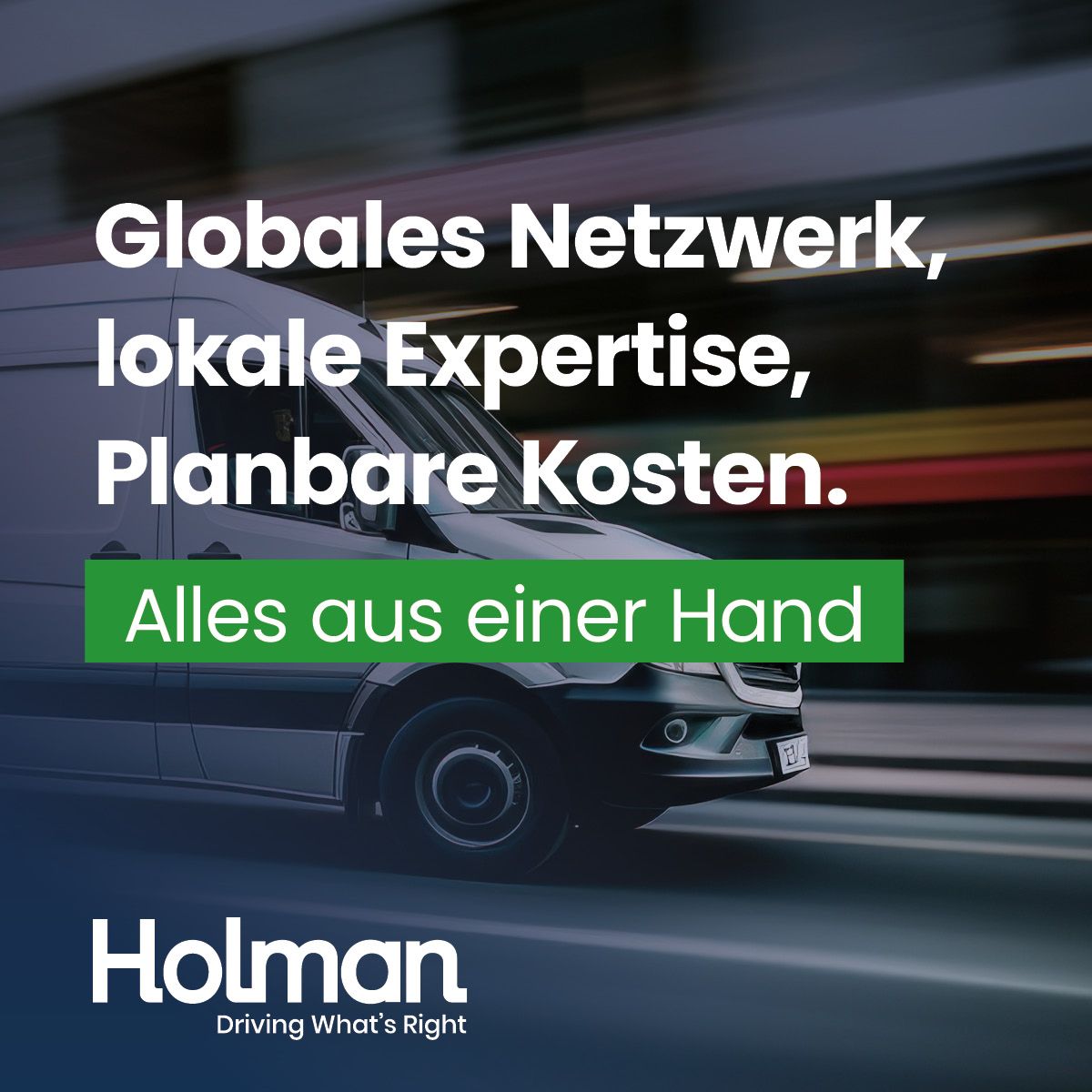 Holman Deutschland ad