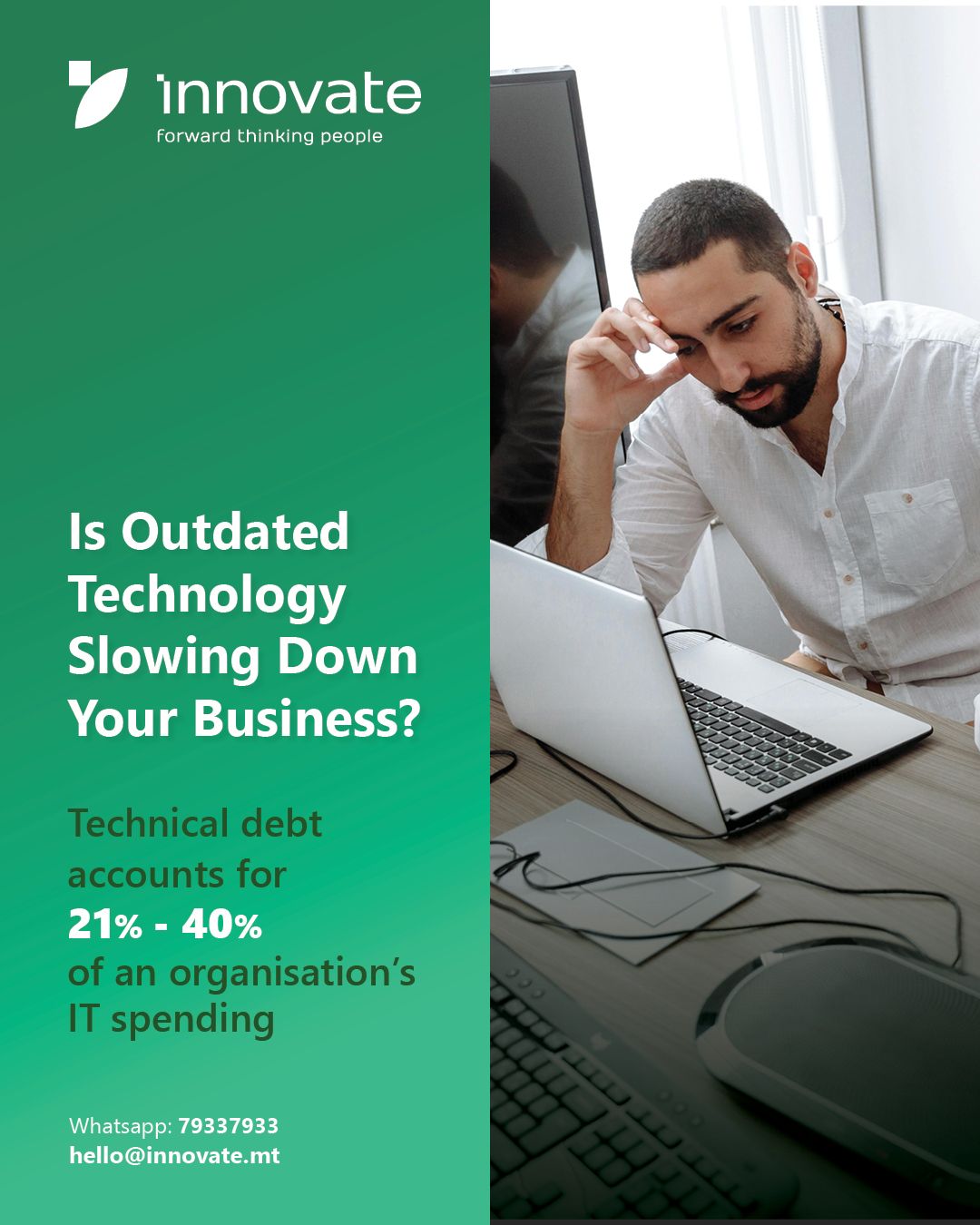 Innovate International (Malta) ad