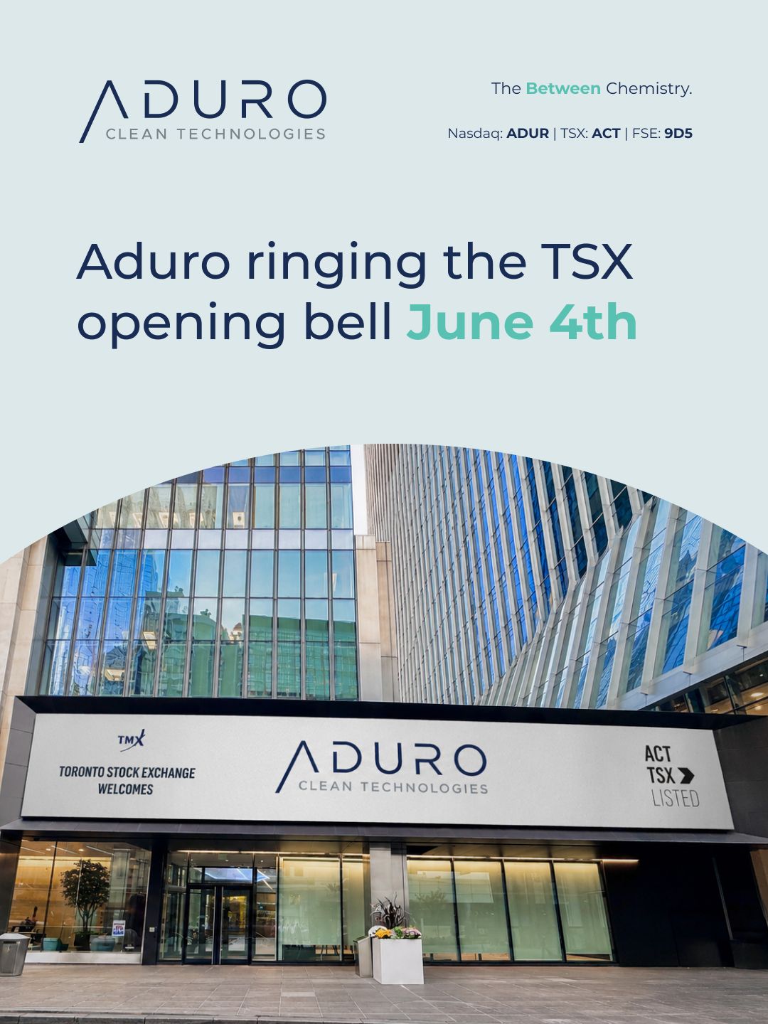 Aduro Clean Technologies Inc. ad