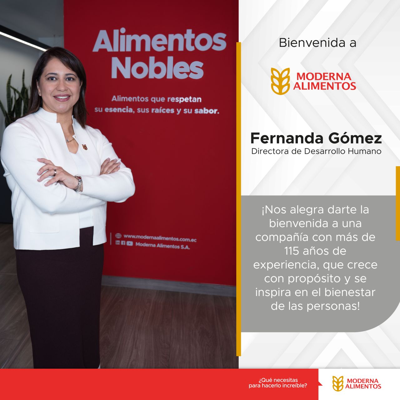 Moderna Alimentos S.A ad