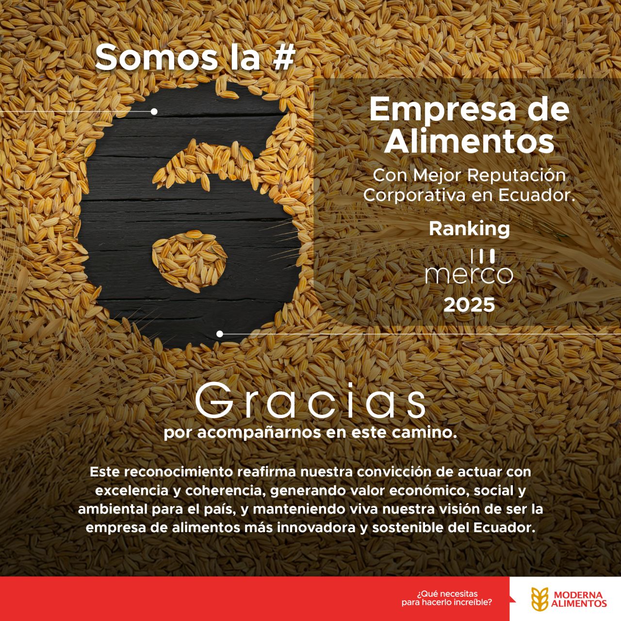 Moderna Alimentos S.A ad