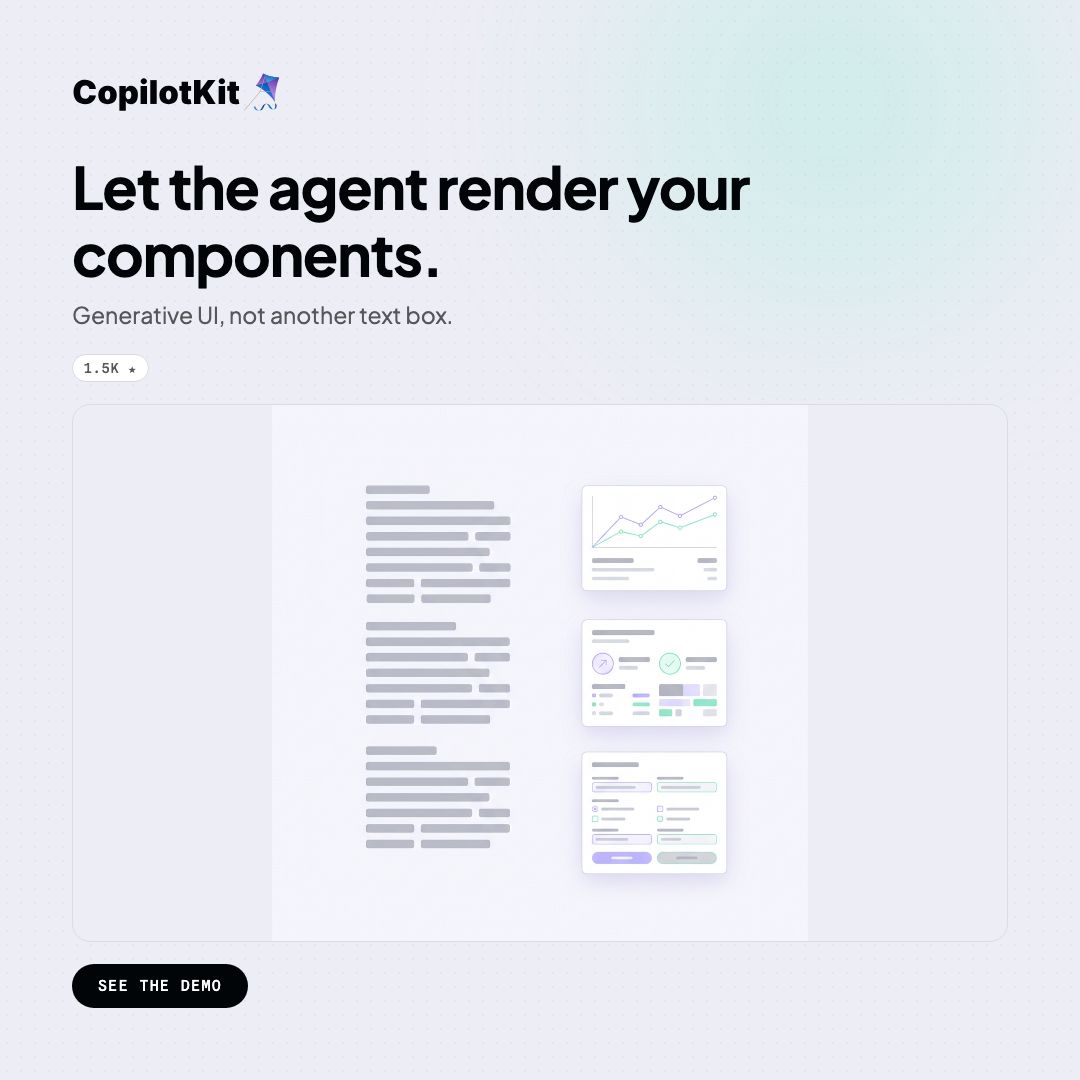 CopilotKit ad