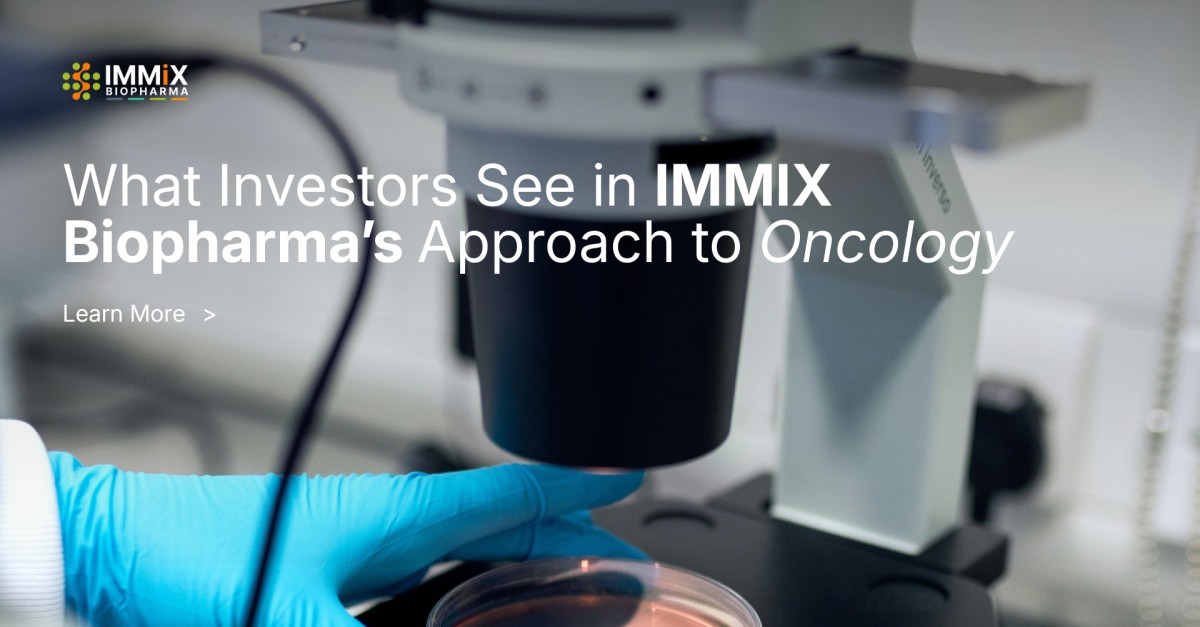 Immix Biopharma (Nasdaq: IMMX) ad