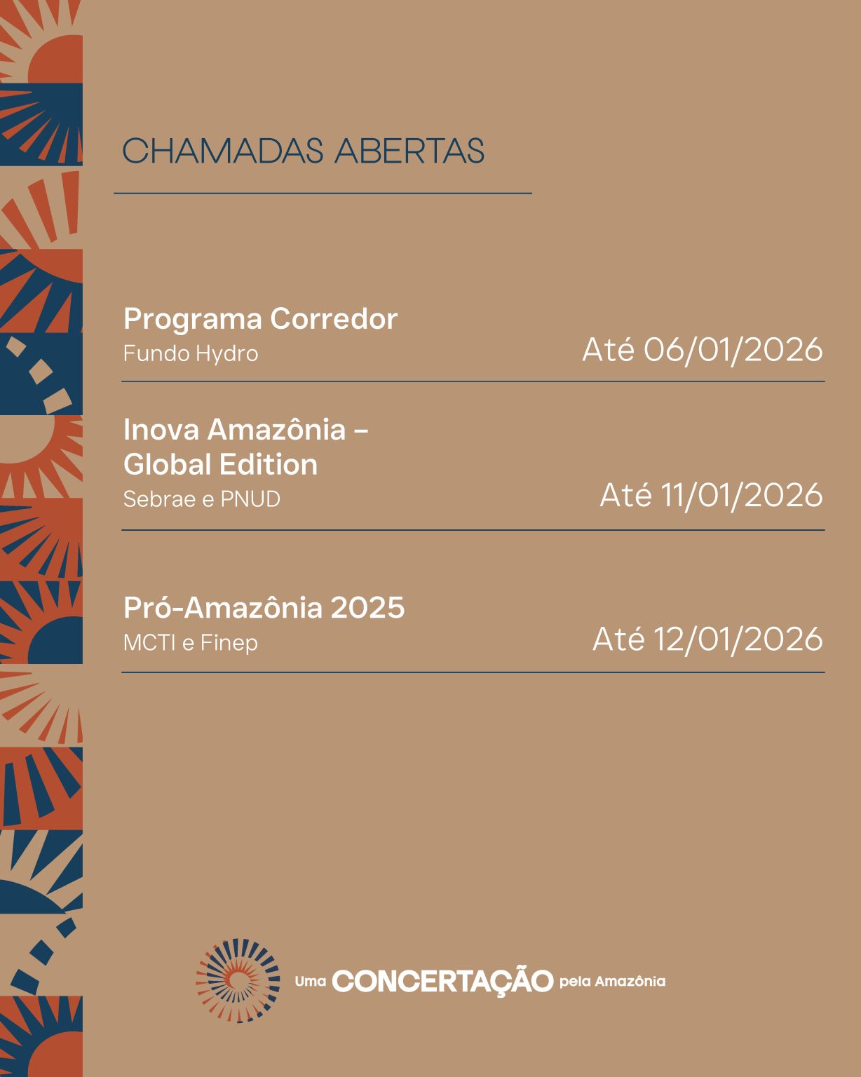Uma Concertação pela Amazônia ad