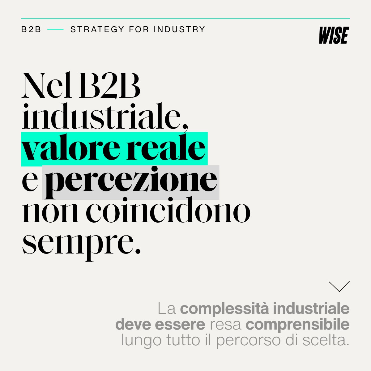 Gruppo WISE SB | Solutions First ad
