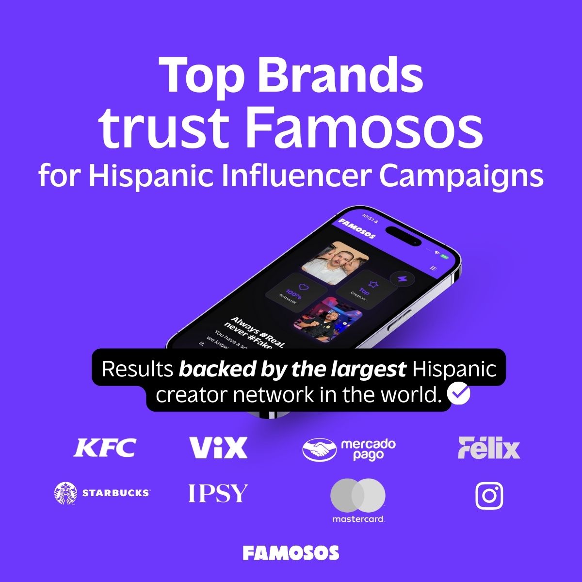 FAMOSOS ad