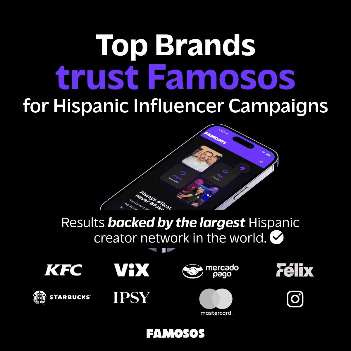 FAMOSOS ad