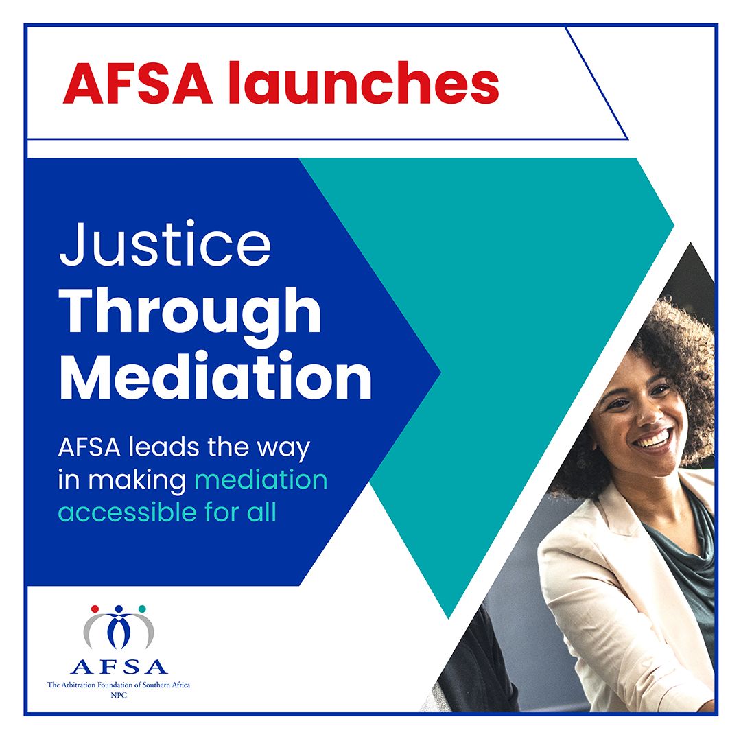 Arbitration Foundation of Southern Africa (AFSA) ad