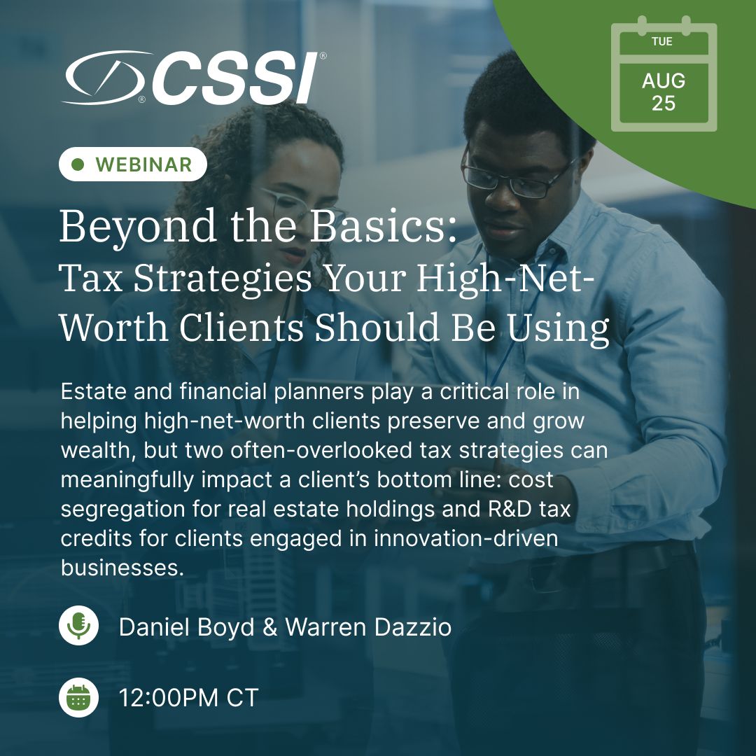 CSSI Services ad