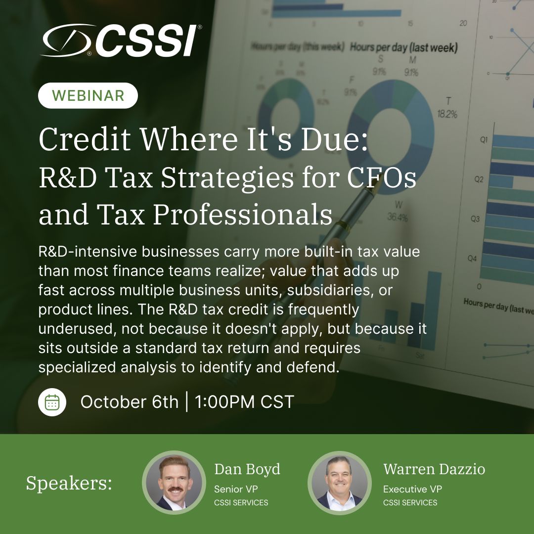 CSSI Services ad