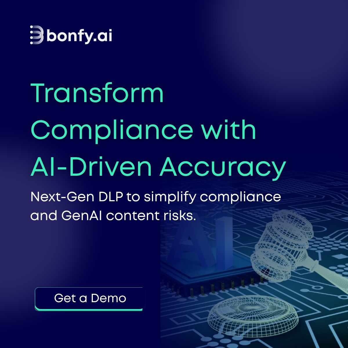 Bonfy.AI, a Kiteworks company ad