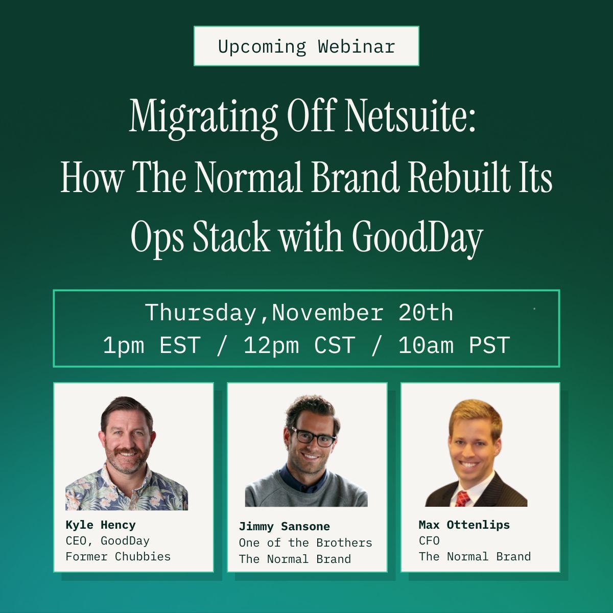 GoodDay Software ad