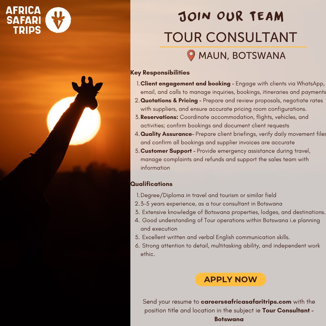 Africa Safari Trips ad