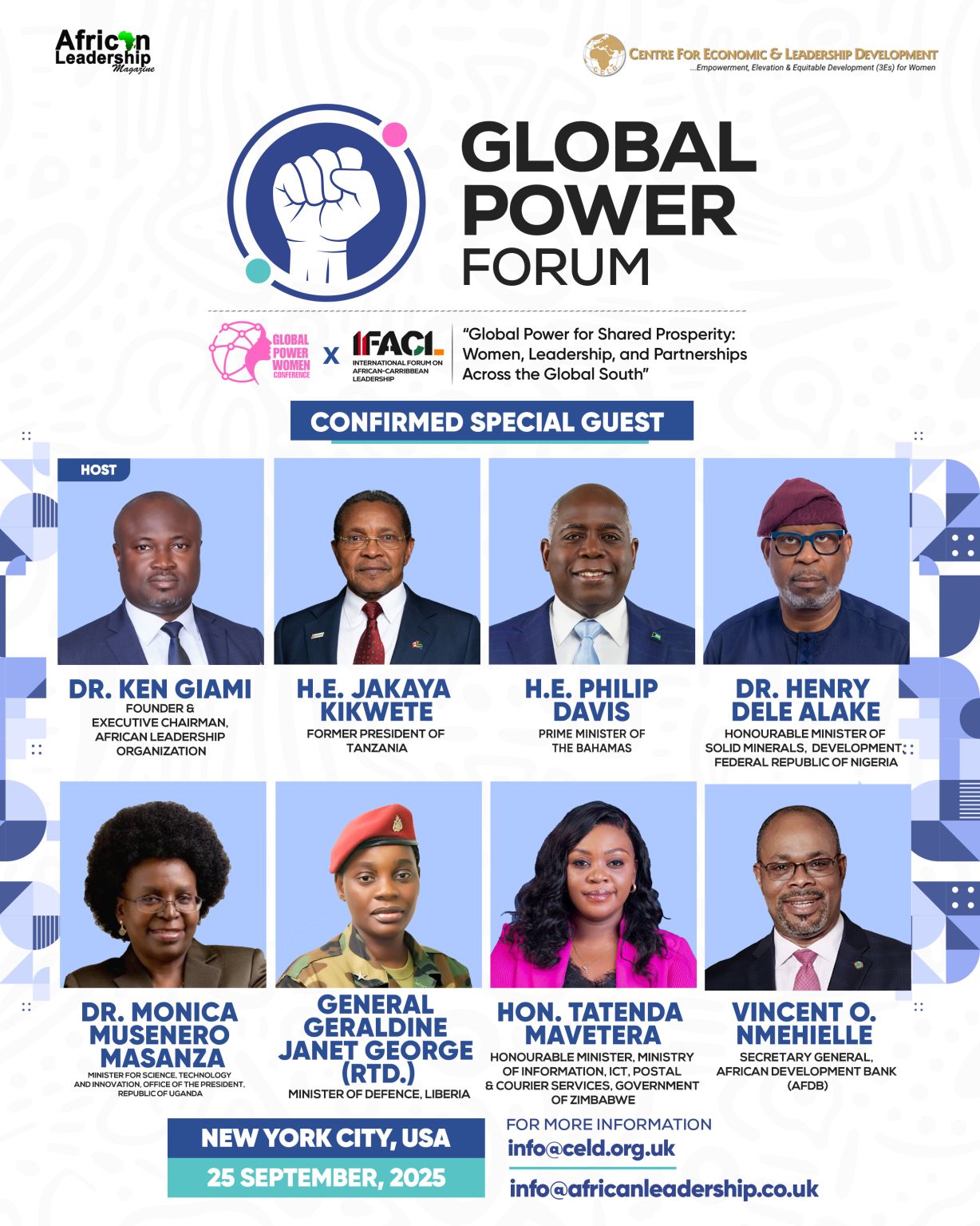 African Leadership Magazine ad