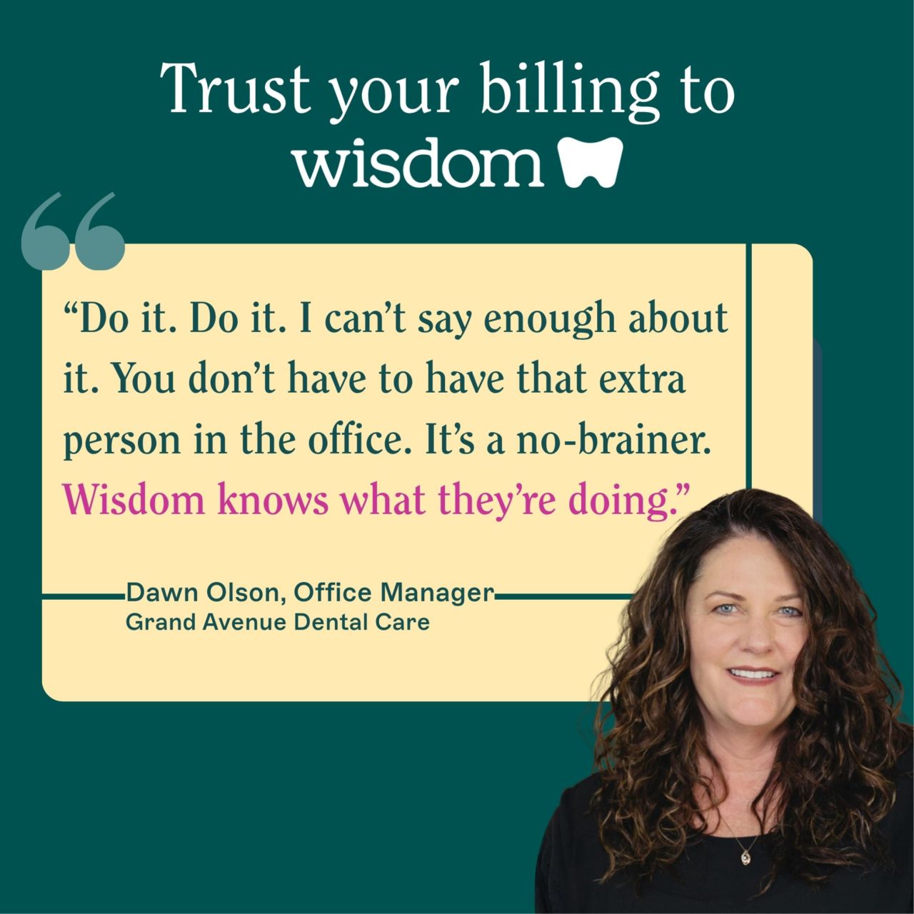 Wisdom ad