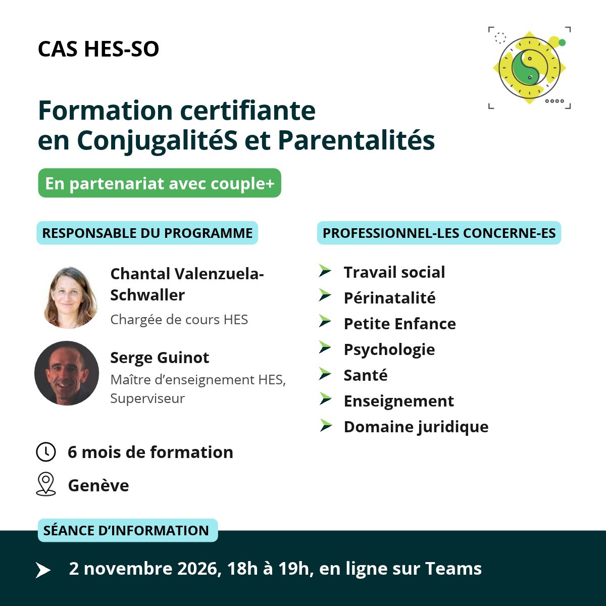 VisionS - Formation Continue HES Santé-Social Genève ad