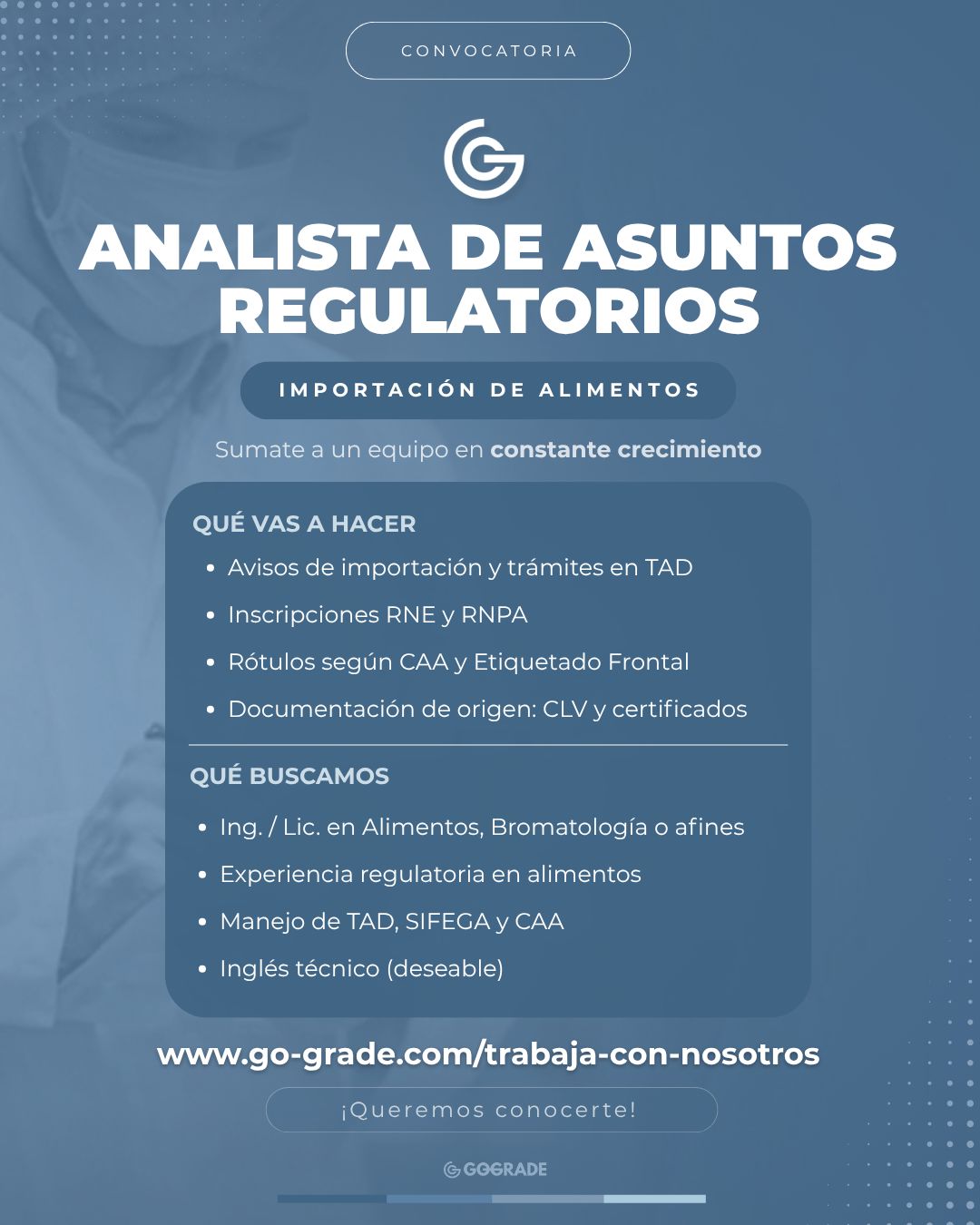 Consultora Go-Grade | Gestión Alimentaria ad