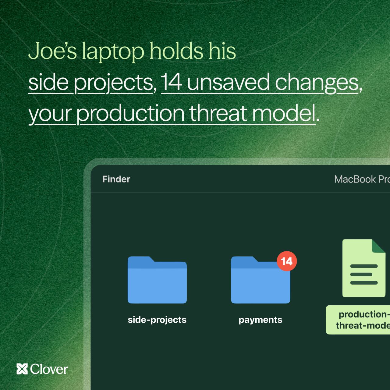 Clover Security ad