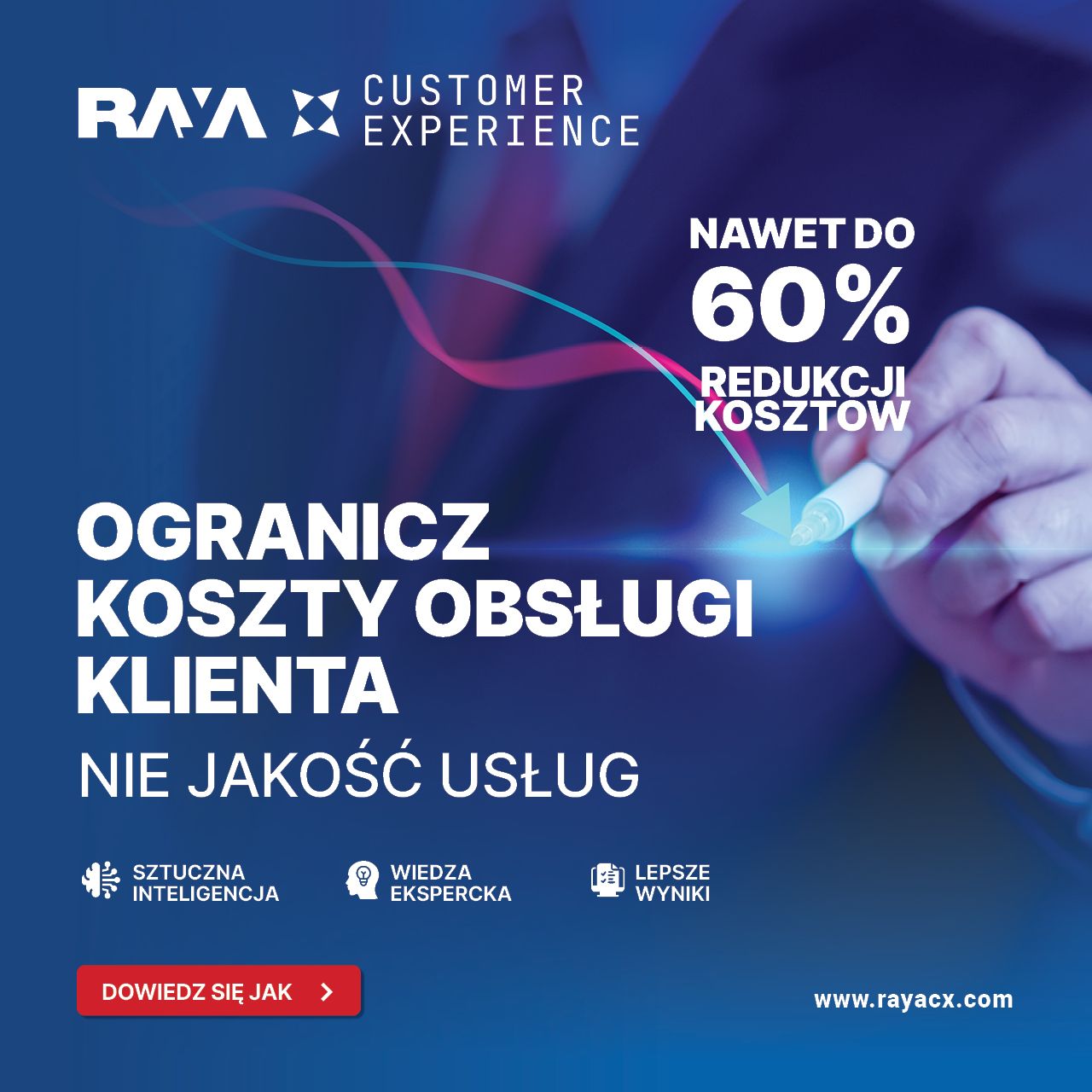 Raya CX ad