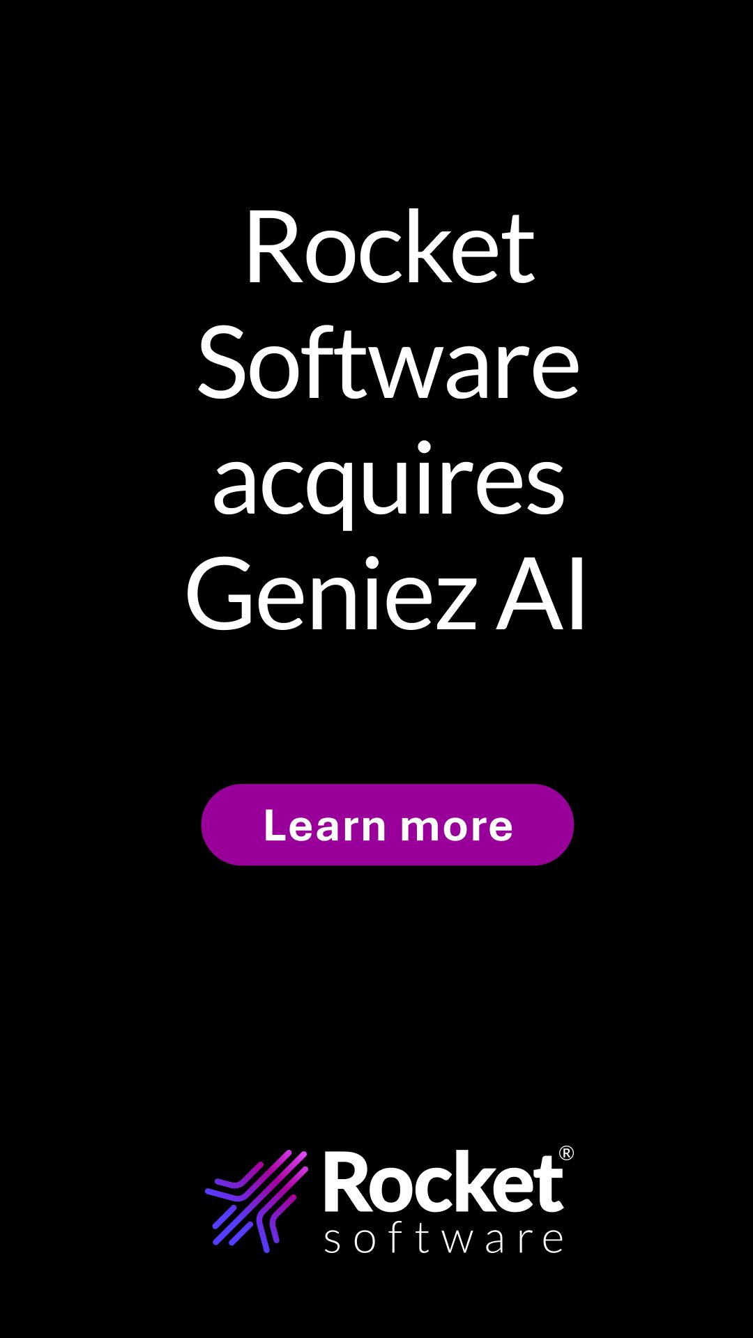 Rocket Software ad