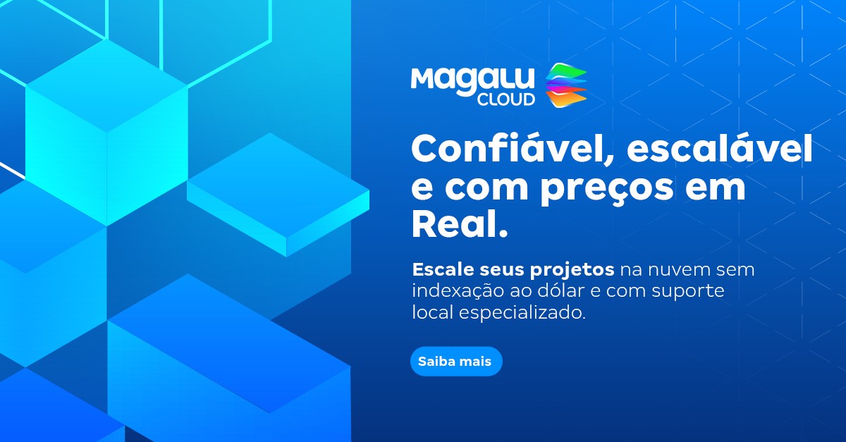 Magalu Cloud ad