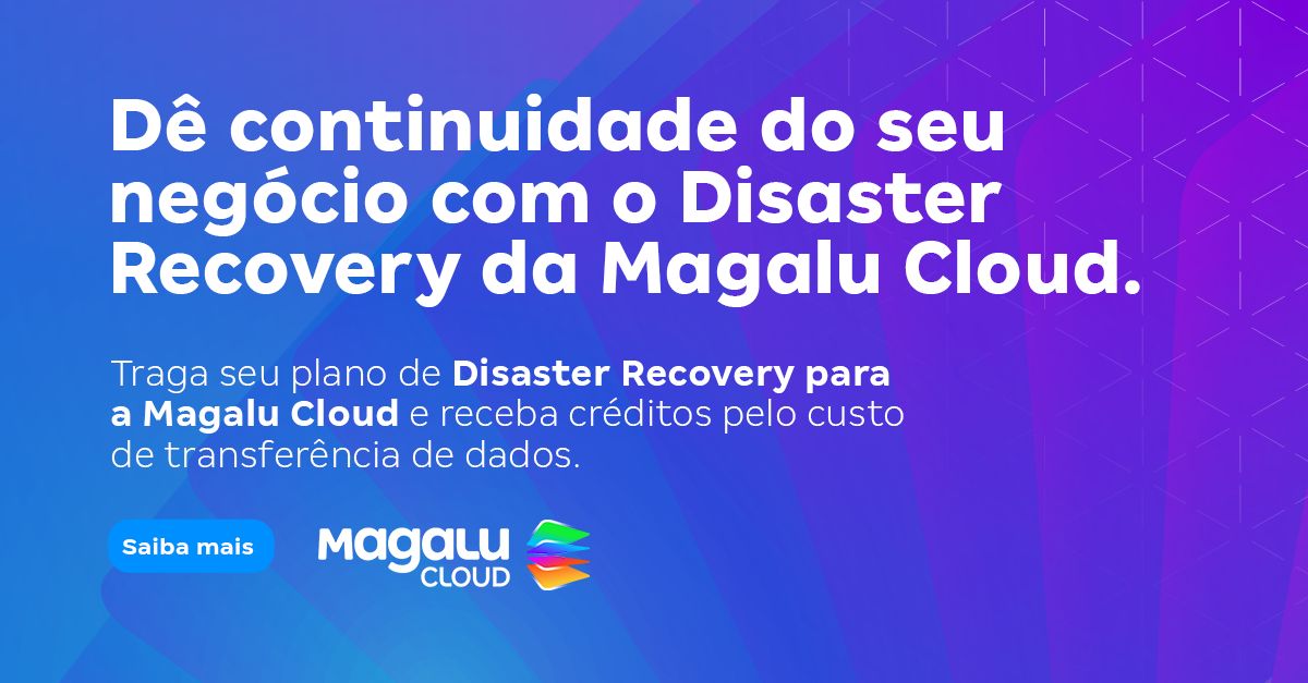 Magalu Cloud ad