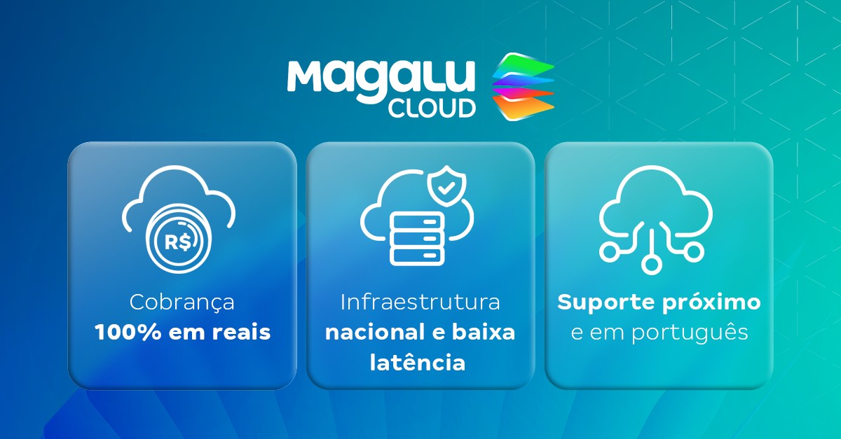 Magalu Cloud ad