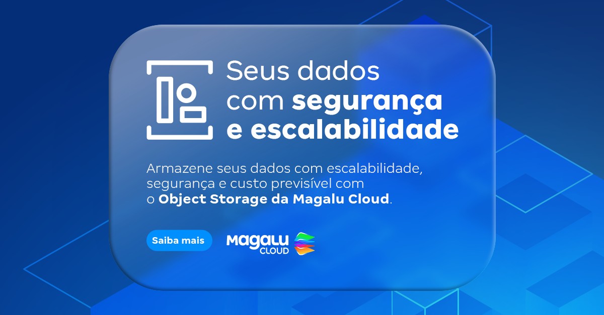 Magalu Cloud ad