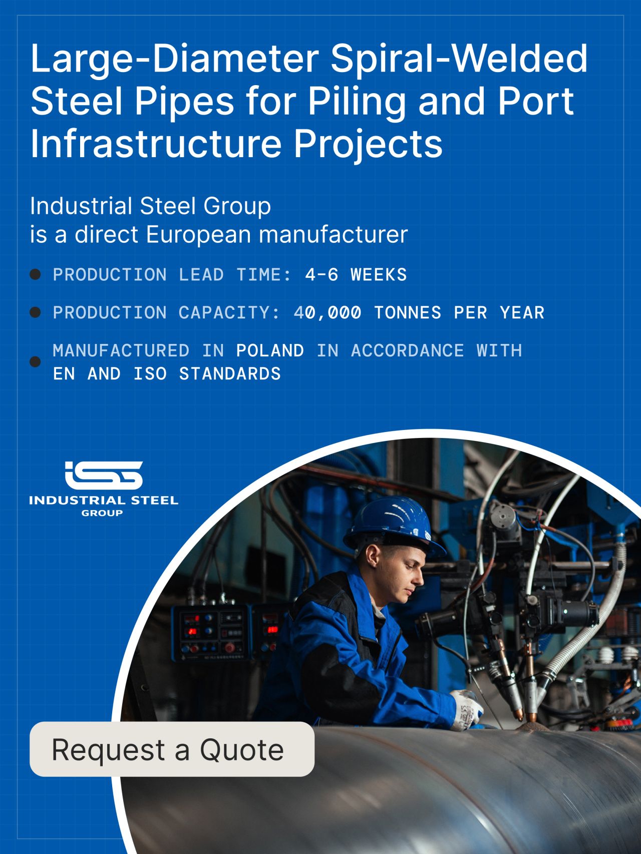 Industrial Steel Group Poland ad