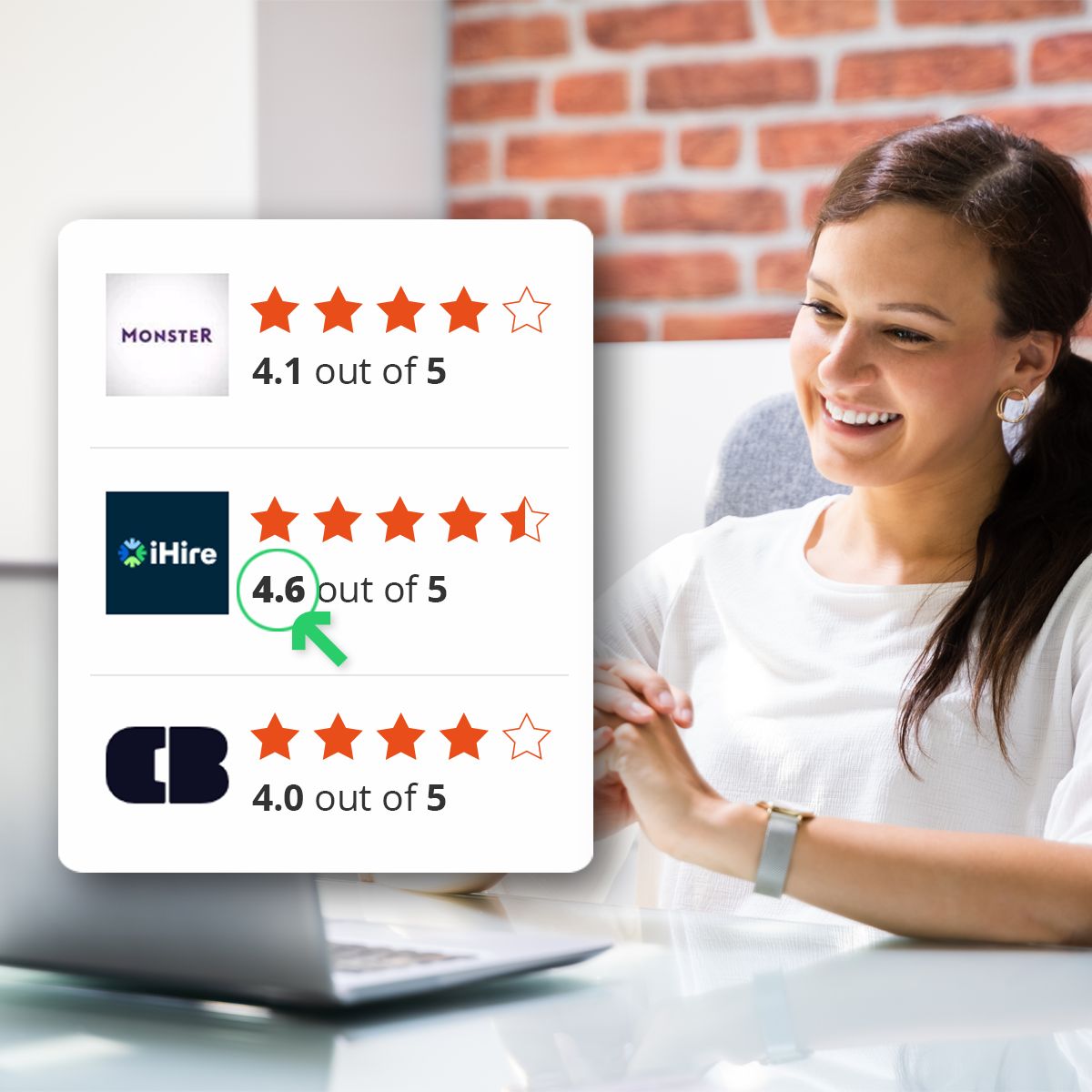 iHire ad