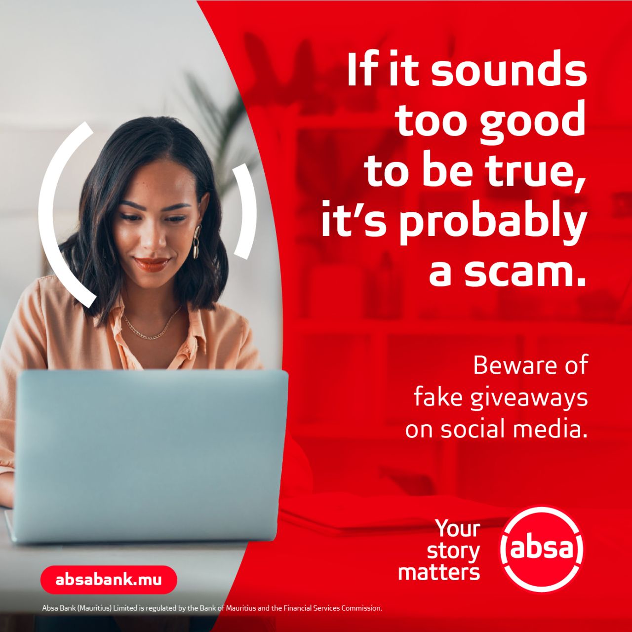 Absa Mauritius ad