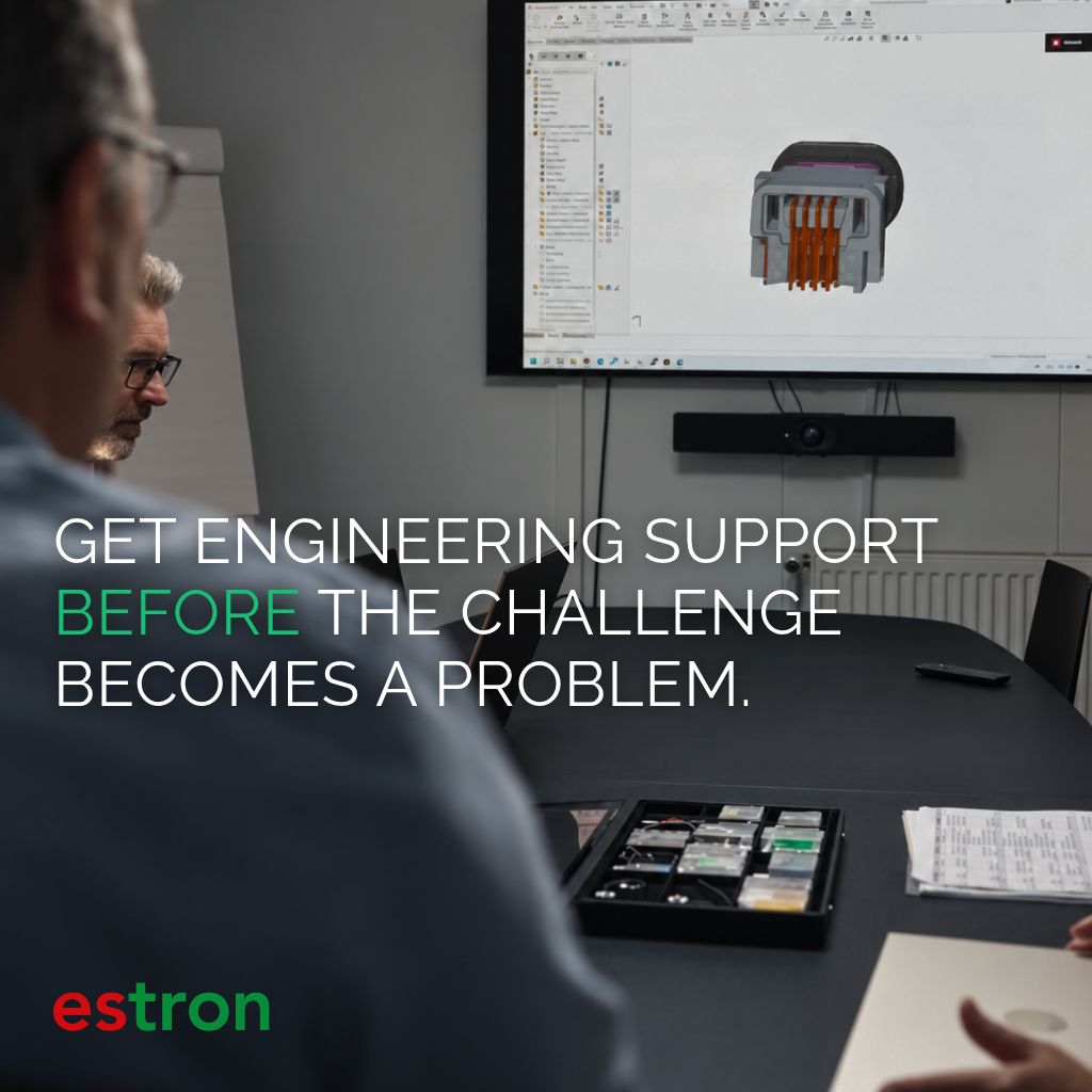 estron | Micro connections. Maximum performance. ad