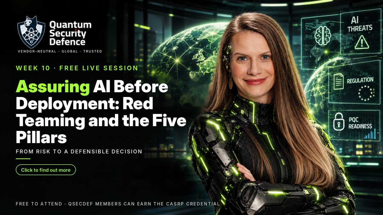 Quantum Security Defence ad
