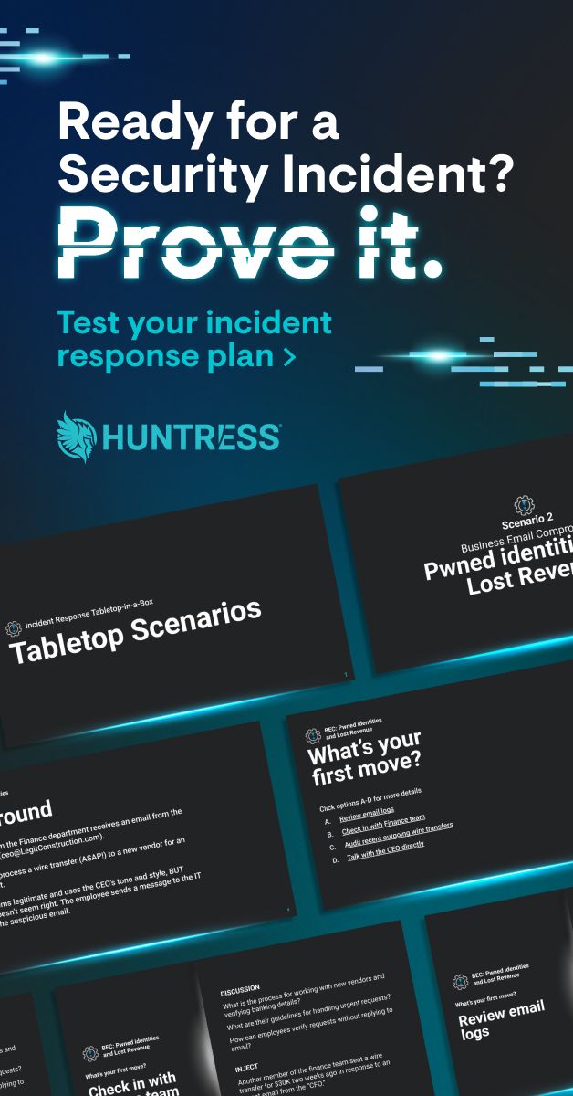 Huntress ad
